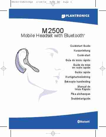 Plantronics Bluetooth Headset M2500-page_pdf